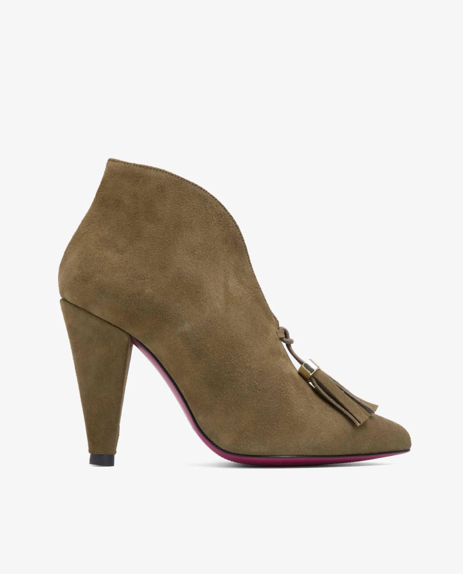 Abotinado Borla Cordoba Serraje Verde