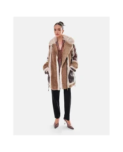 Abrigo Deluxe Felpa Marron