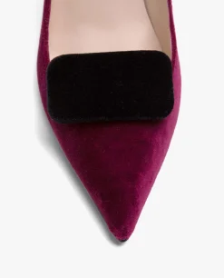 Adorno Para Zapato Terciopelo Negro