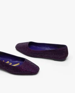 Bailarina Strass Morado