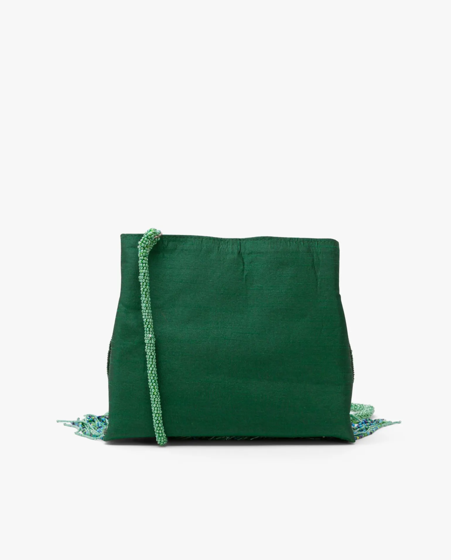 Bandolera Cuentas Leopardo Verde