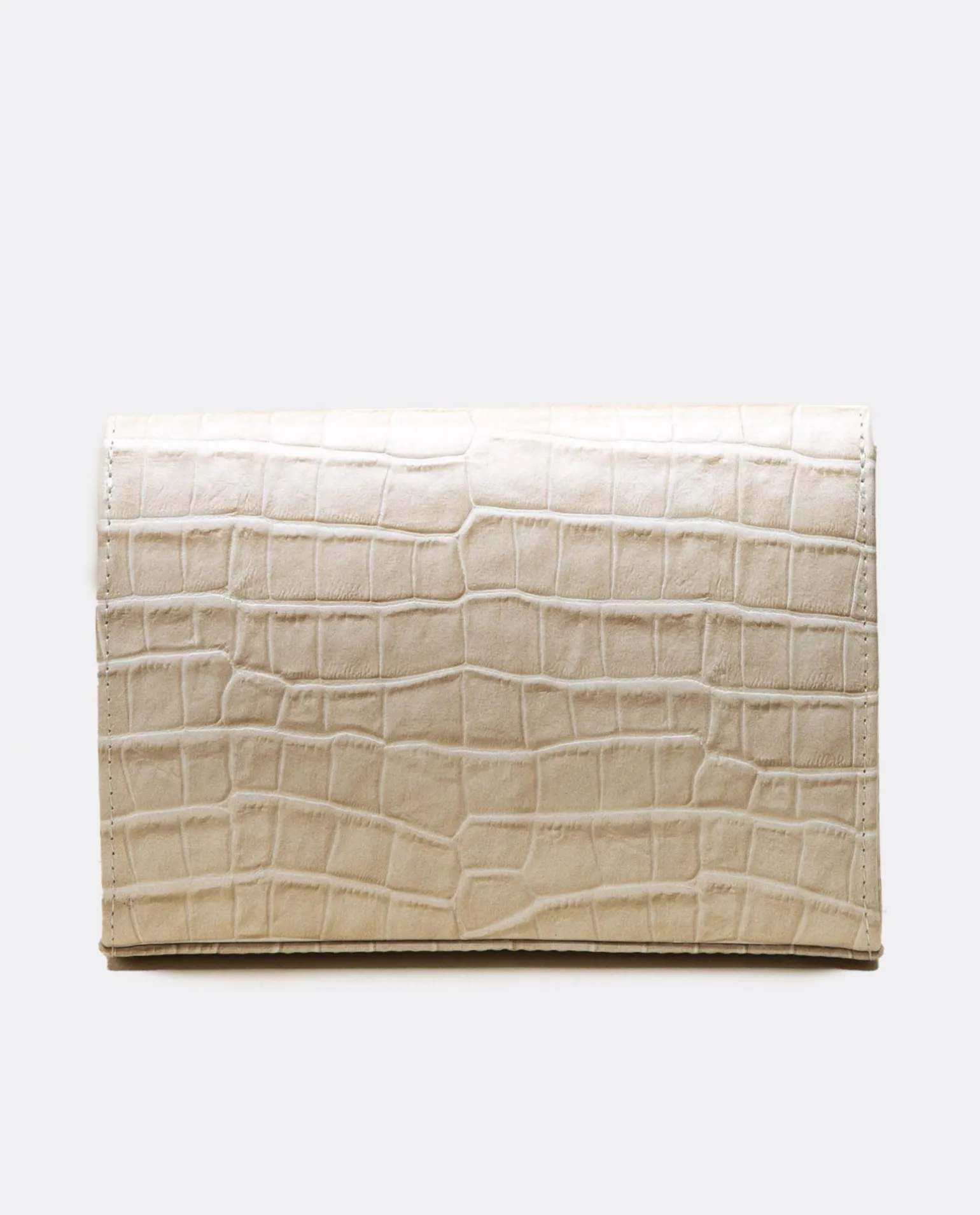 Bandolera Mini Logo Cuple Napa Coco Beig