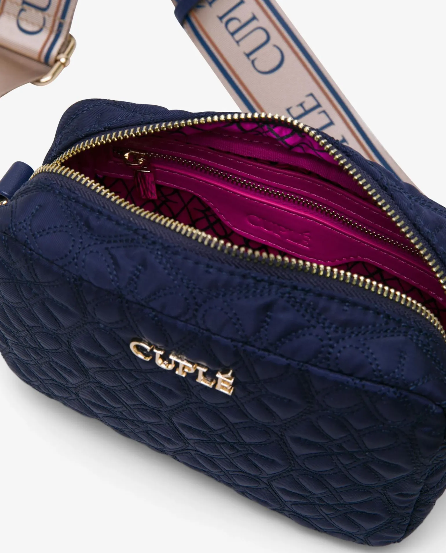 Bandolera Nylon Azul