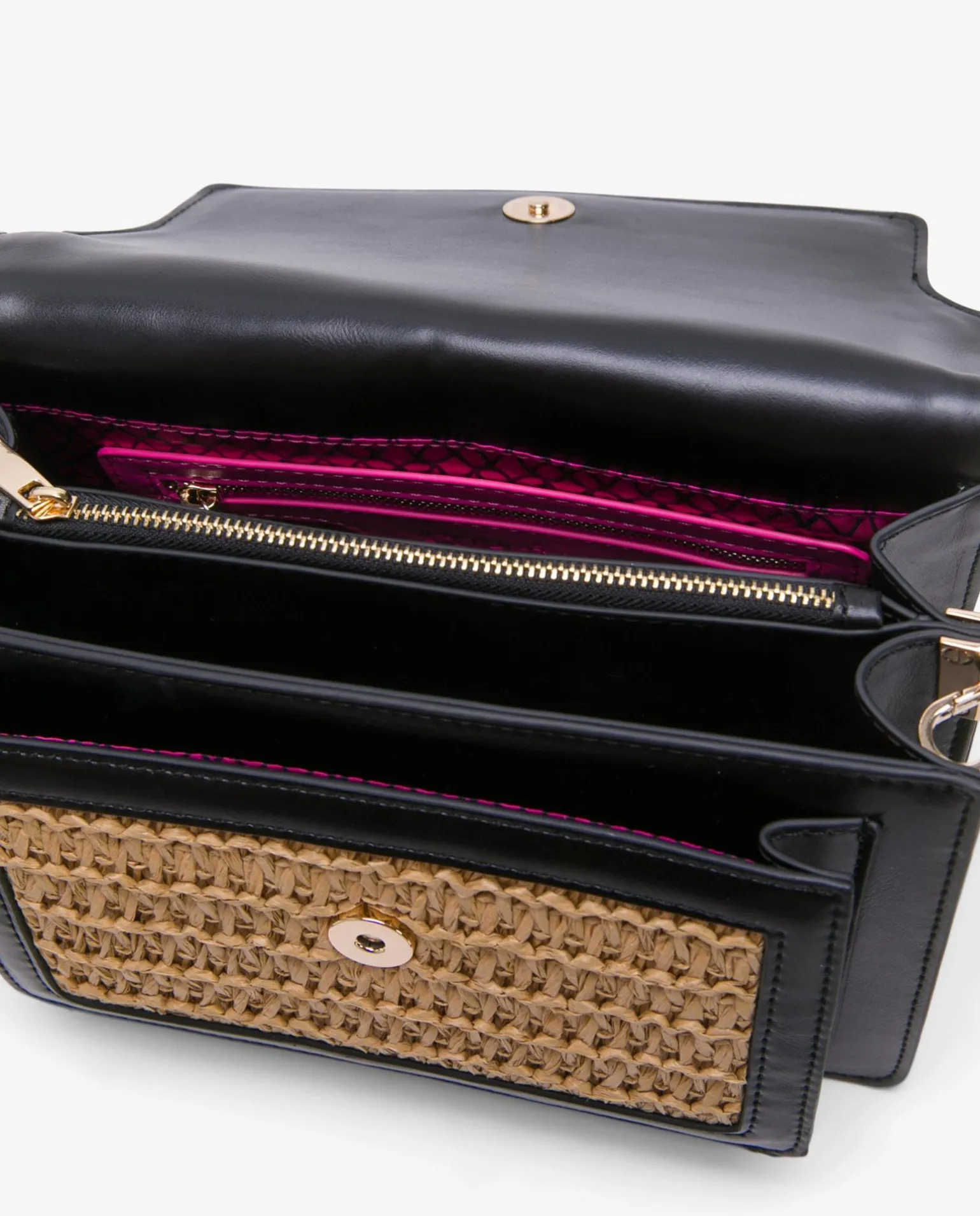 Bandolera Rafia Beig