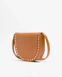 Bandolera Tachas Tecnopiel Cuero