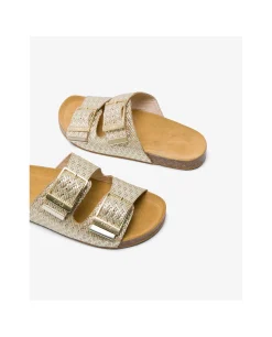 Bio Hebillas Trenzado Oro