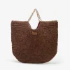 Bolso Capazo Rafia Marron