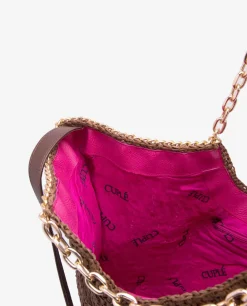 Bolso Capazo Rafia Marron