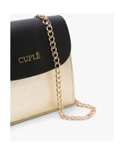 Bolso Cruzar Piel Oro