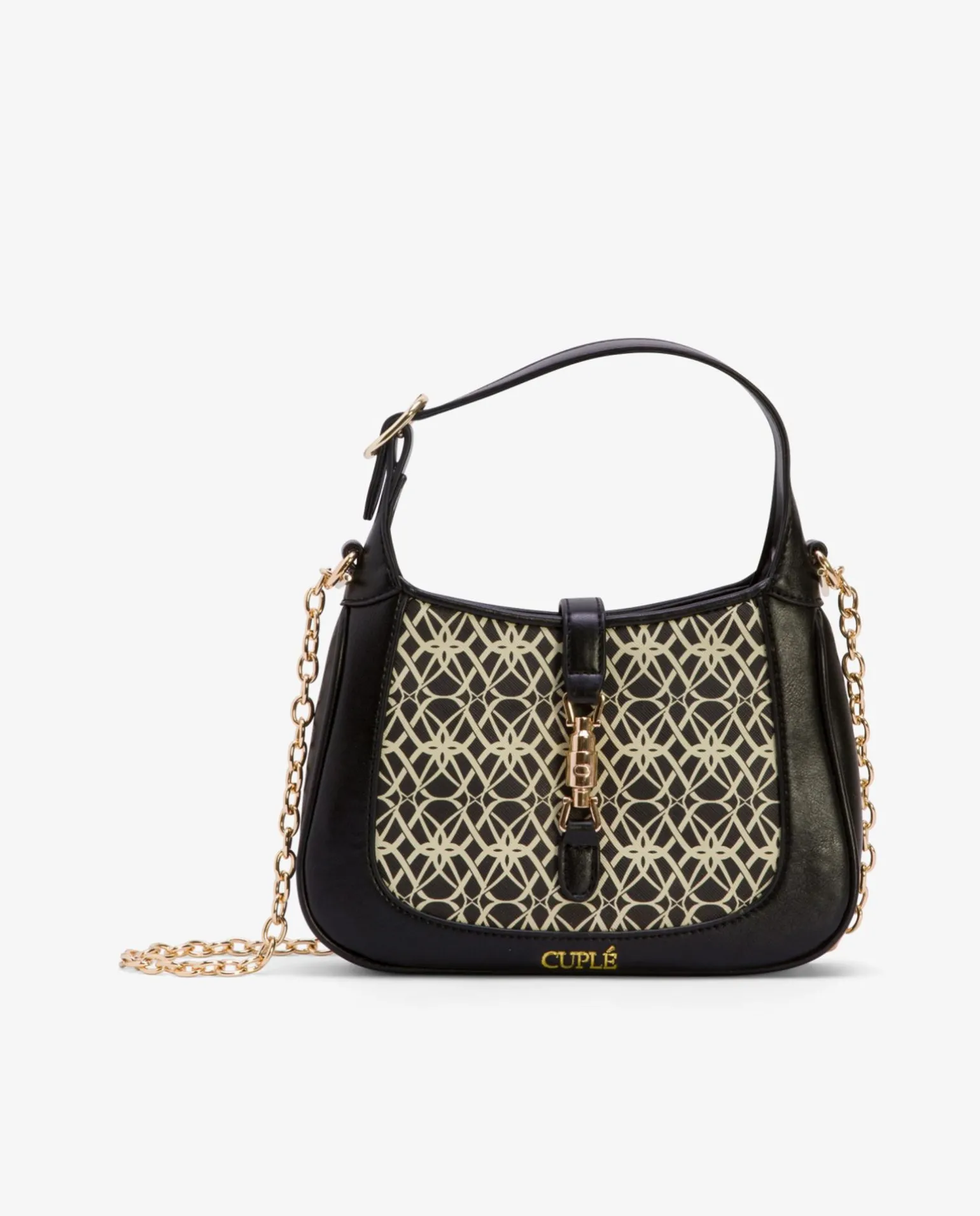 Bolso Hombro Tecnopiel Monogram