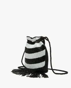 Bombonera Cuentas Blanco/Negro