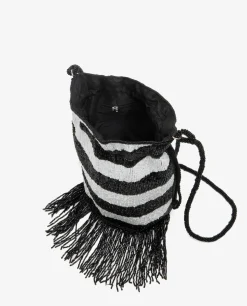 Bombonera Cuentas Blanco/Negro