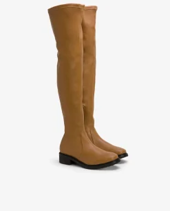 Bota Alta Tecnopiel Cuero