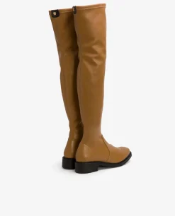 Bota Alta Tecnopiel Cuero