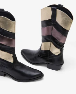 Bota Cow Multi Napa Negro