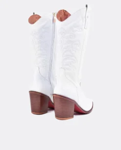 Bota Cow Napa Blanco