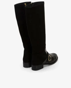 Bota Montar Serraje Negro