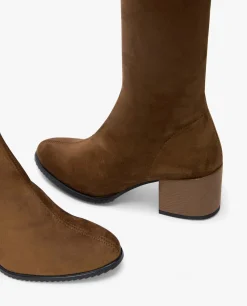 Bota Mosquetera Strech Ultrasuede Strech Cuero