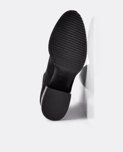 Bota Mosquetera Strech Ultrasuede Strech Negro