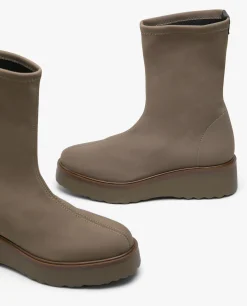 Botin Calcetin Licra Strech Kaki