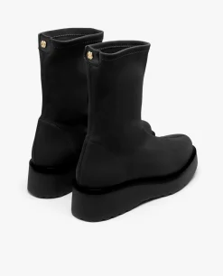 Botin Calcetin Licra Strech Negro
