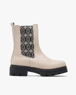 Botin Elastico Napa Bugui Beig