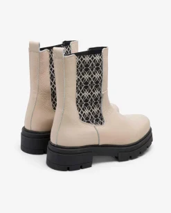 Botin Elastico Napa Bugui Beig