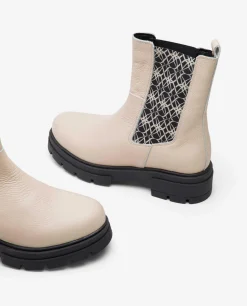 Botin Elastico Napa Bugui Beig