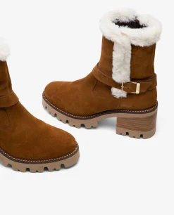 Botin Hebilla Serraje Cuero