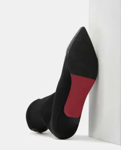 Botin Licra Strech Negro