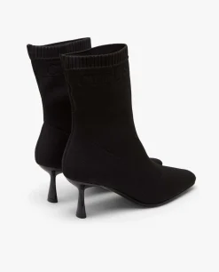 Botin T/F Textil Negro