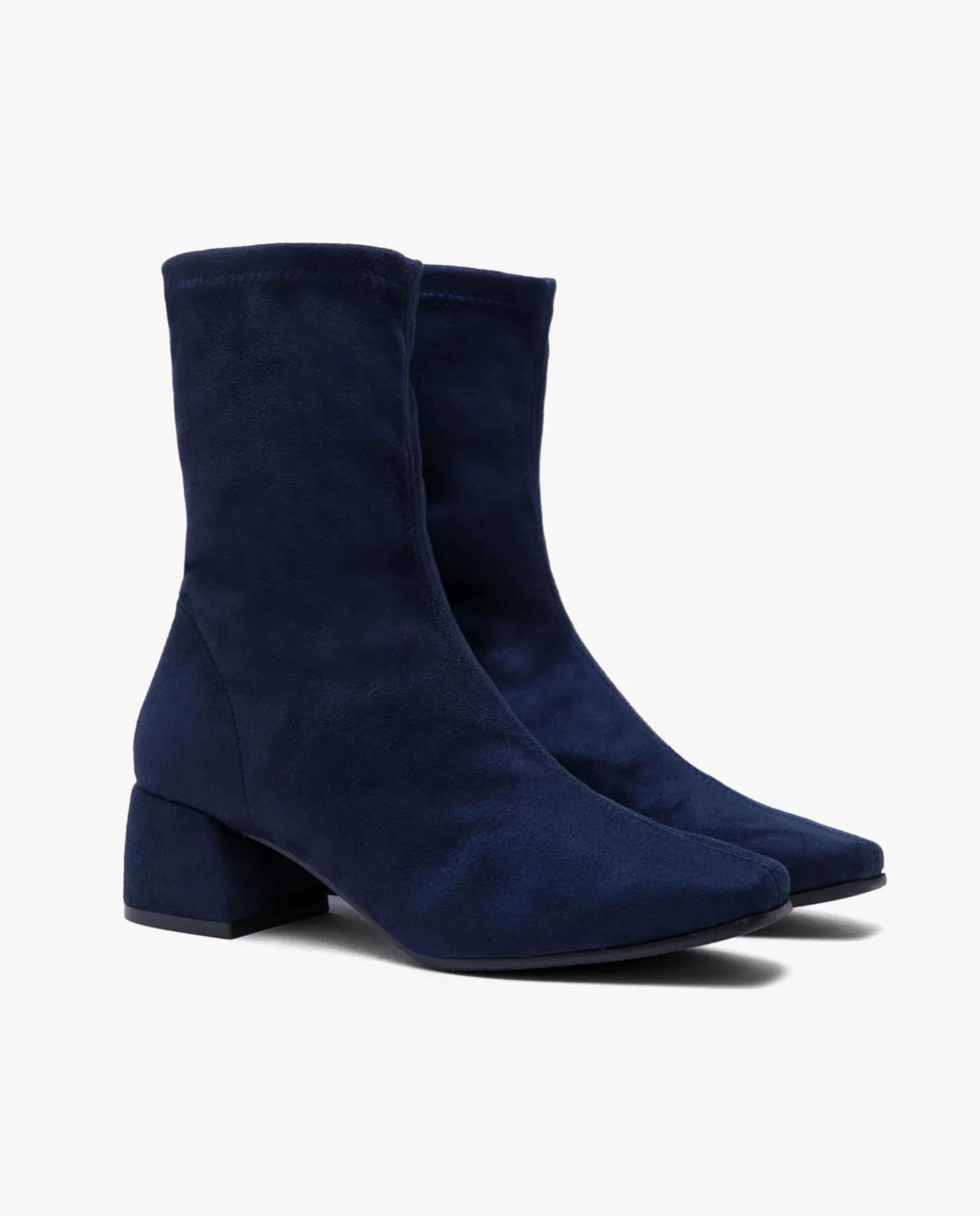 Botin Ultrasuede Strech Marino