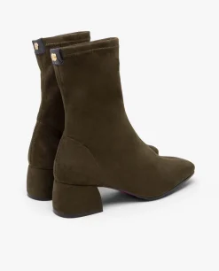 Botin Ultrasuede Strech Verde
