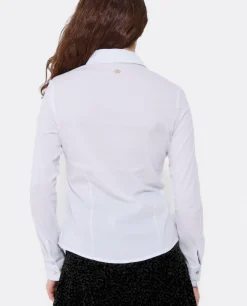 Camisa Entallada Popelin Blanco