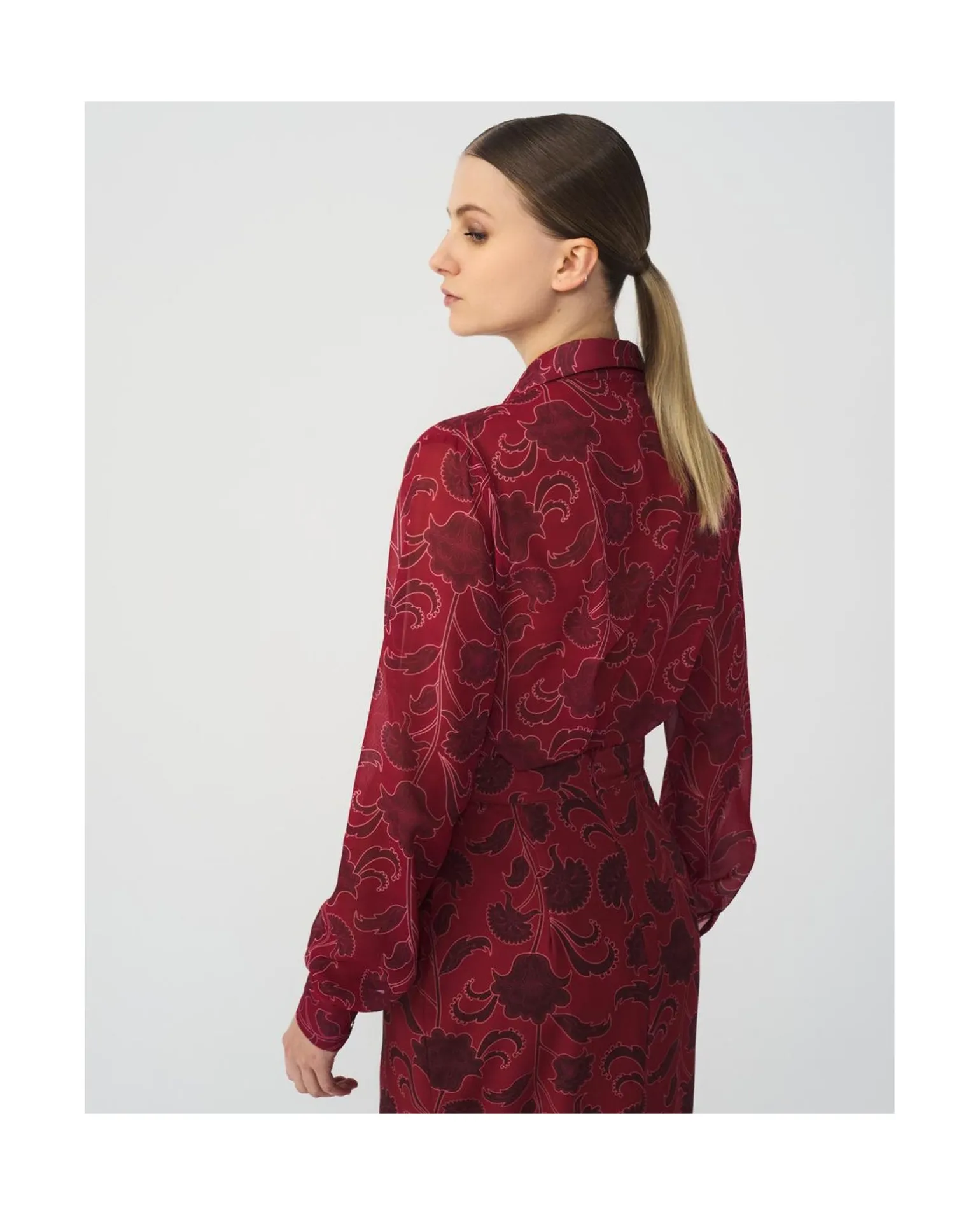 Camisa Gasa Estampado Flor Cool