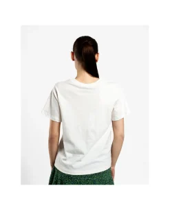 Camiseta Leopardo Algodon Blanco