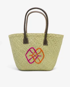 Capazo Mediano Mimbre Beig