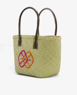 Capazo Mediano Mimbre Beig