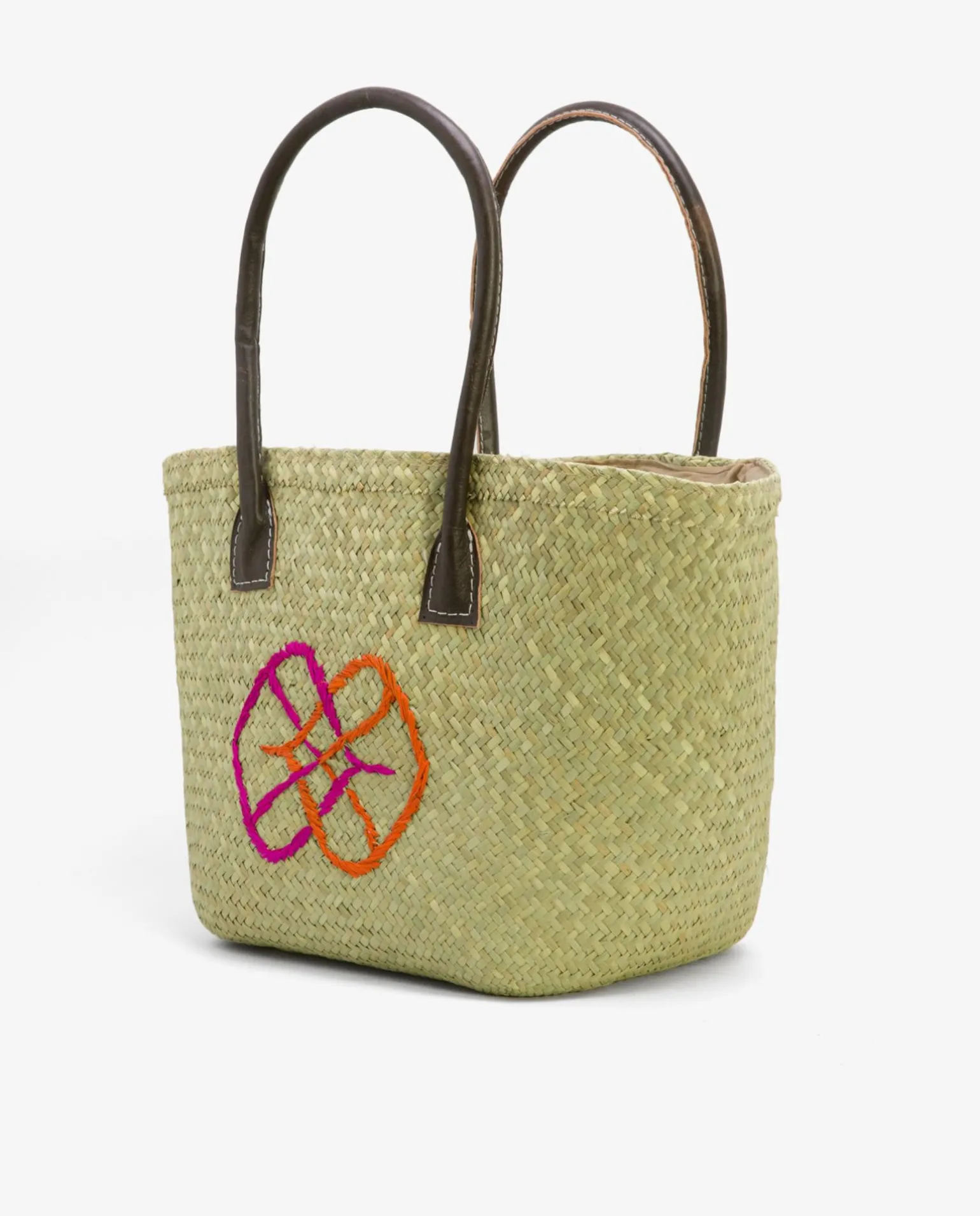 Capazo Mediano Mimbre Beig