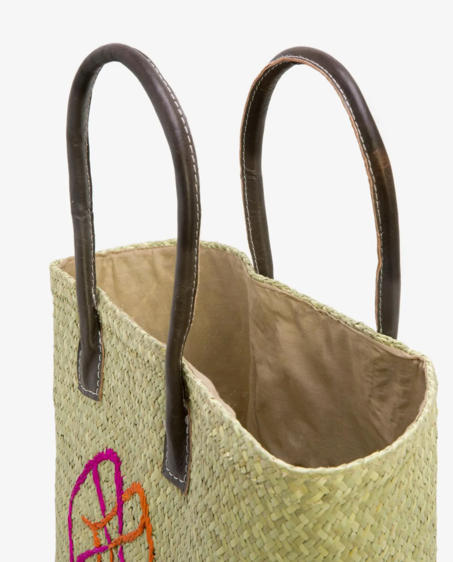 Capazo Mediano Mimbre Beig