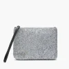 Cartera Glitter Plata