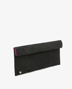Cartera Iman Ultrasuede Negro