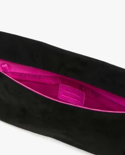 Cartera Iman Ultrasuede Negro