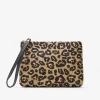 Cartera Ultrasuede Animal Print