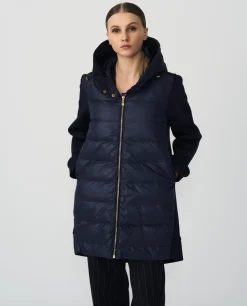 Chaqueta Neopreno Larga Neopreno Marino