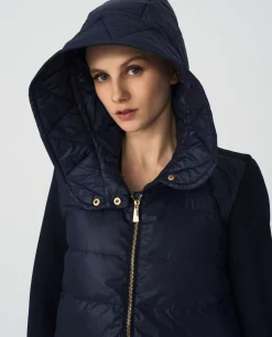 Chaqueta Neopreno Larga Neopreno Marino