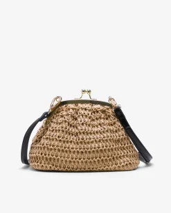 Clutch Rafia Beig