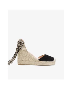 Cuna Yute Con Cintas Serraje Negro