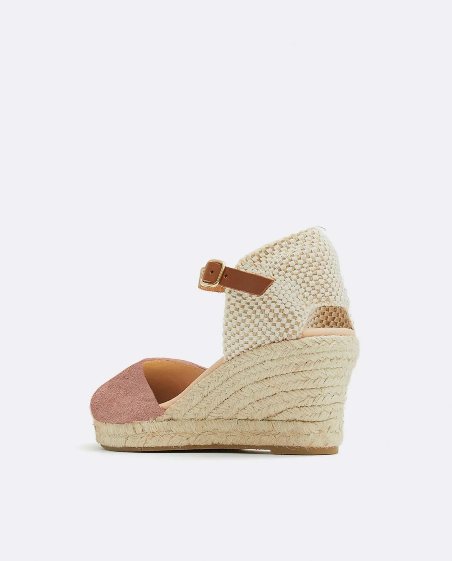 Cuna Yute Con Con Pulsera Serraje Rosa Palo