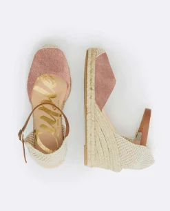 Cuna Yute Con Con Pulsera Serraje Rosa Palo